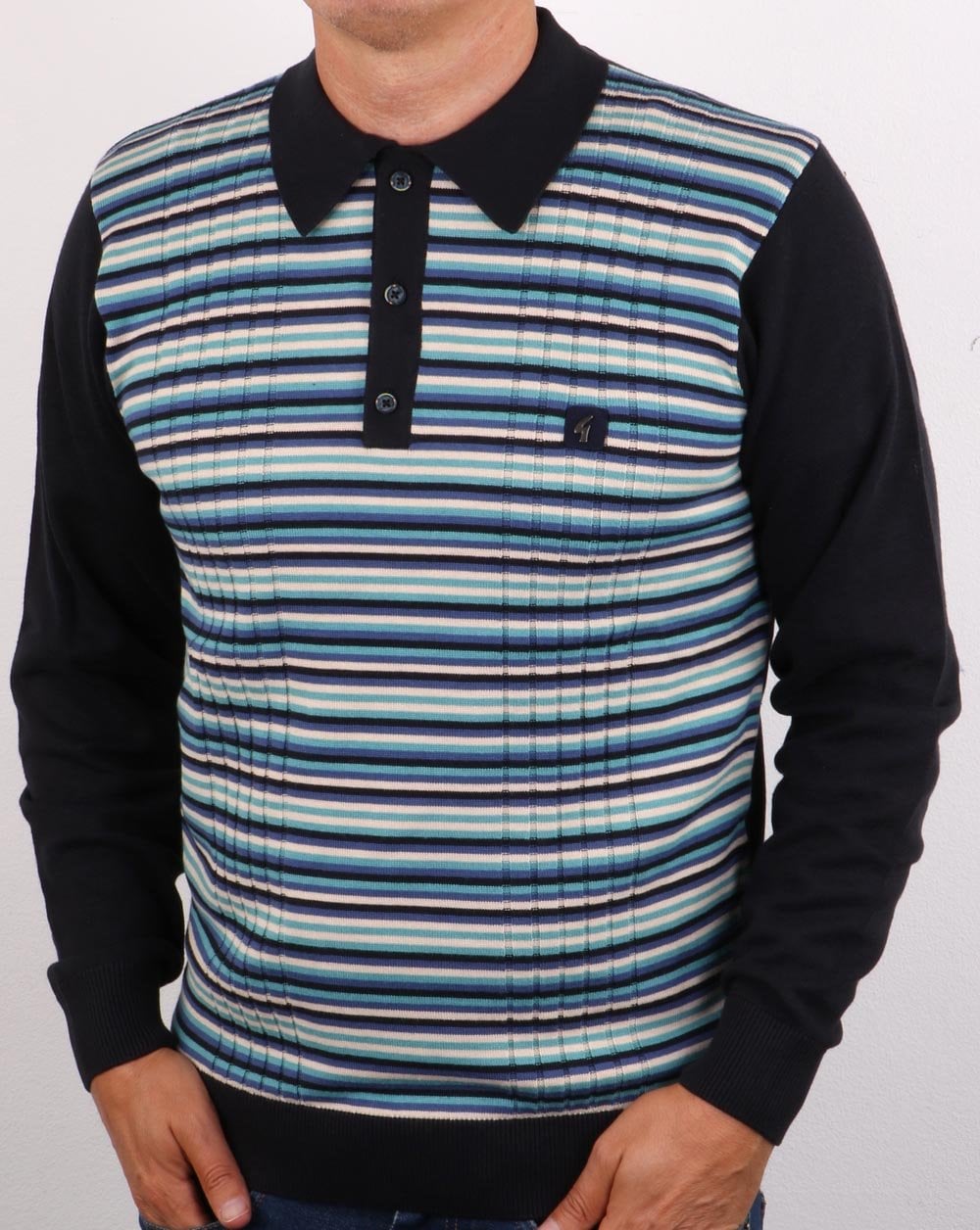 Gabicci Vintage Status Polo Shirt Navy