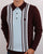Gabicci Vintage Searle Knit Deep Claret / Sky