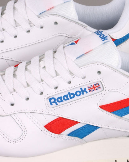 Reebok Classic Leather Trainers White/red/blue