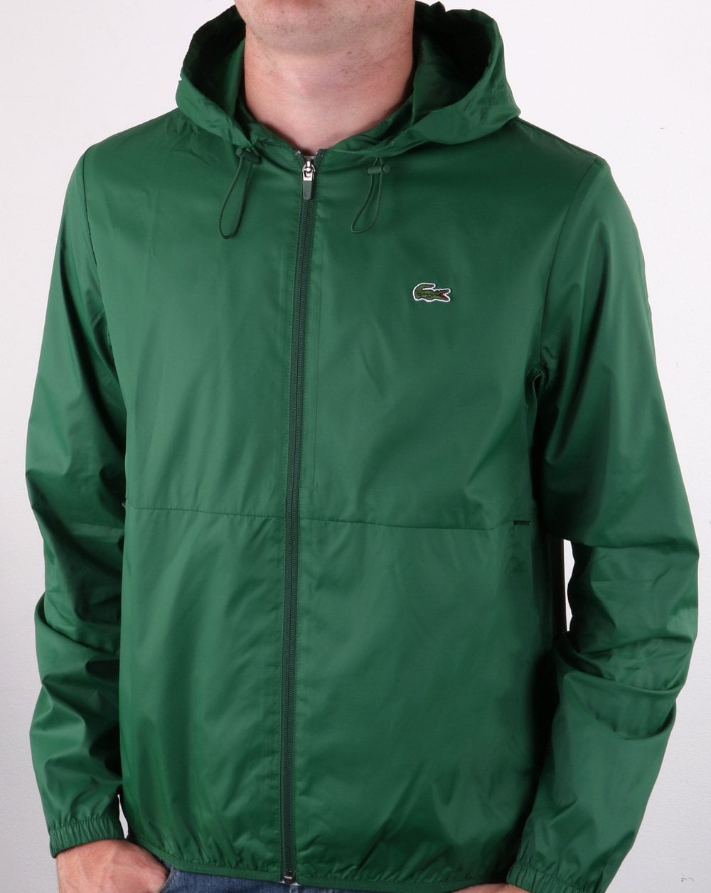 Lacoste Hooded Jacket Green