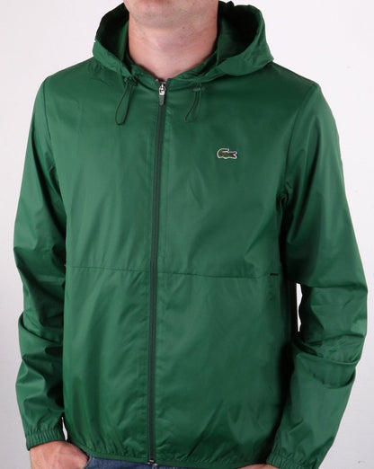 Lacoste Hooded Jacket Green