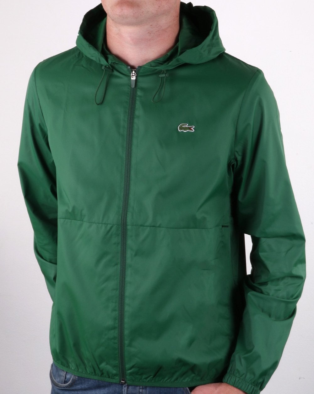 Lacoste Hooded Jacket Green