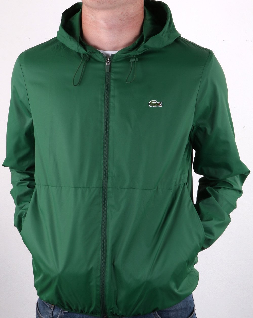 Lacoste Hooded Jacket Green