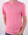 Tommy Jeans Sunfaded Wash T-shirt Rosey Pink