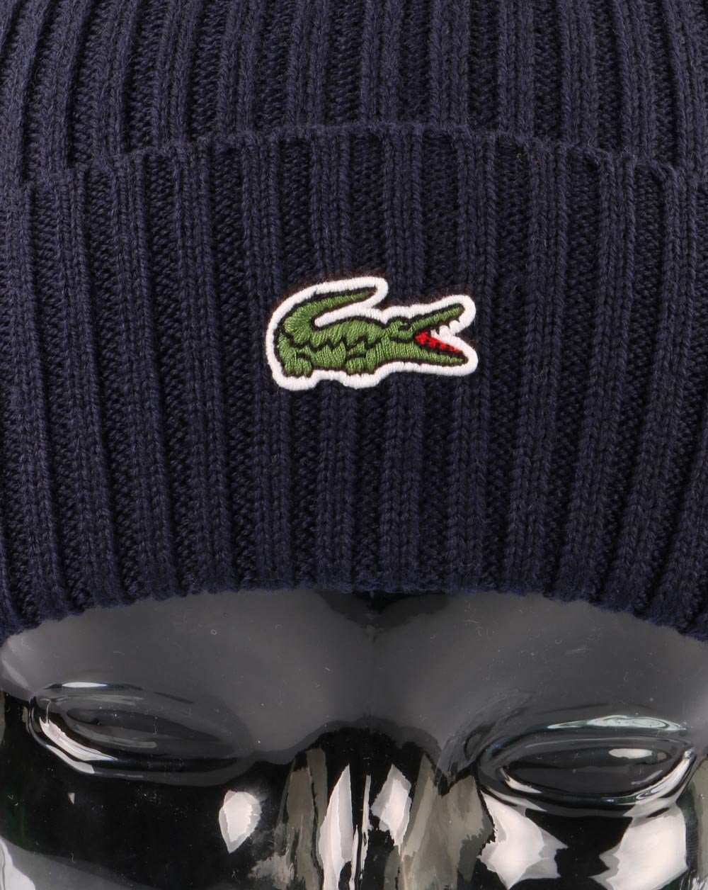 Lacoste Knitted Beanie Navy
