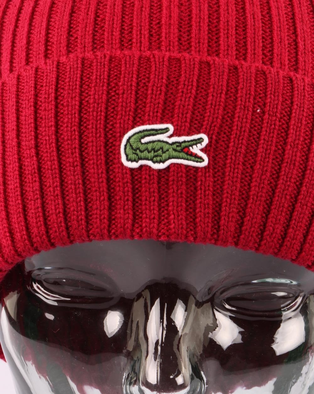 Lacoste Knitted Beanie Bordeaux