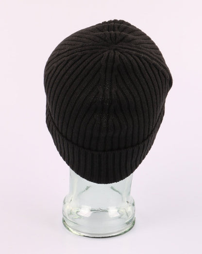 Lacoste Knitted Beanie Black