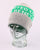 Benetton Knitted Logo Hat Grey