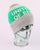 Benetton Knitted Logo Hat Grey