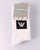 Emporio Armani 2 Pack Socks White/black
