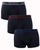 Emporio Armani EA7 3 Pack Boxer Shorts Marine