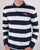 Tommy Hilfiger Long Sleeve Striped Polo Twilight Navy