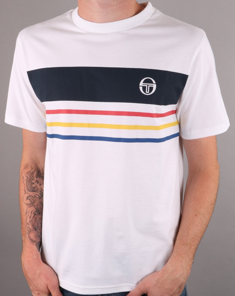 Sergio Tacchini Mayor T Shirt White