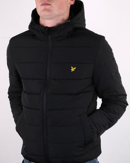 Lyle And Scott Lightweight Puffer Jacket Black