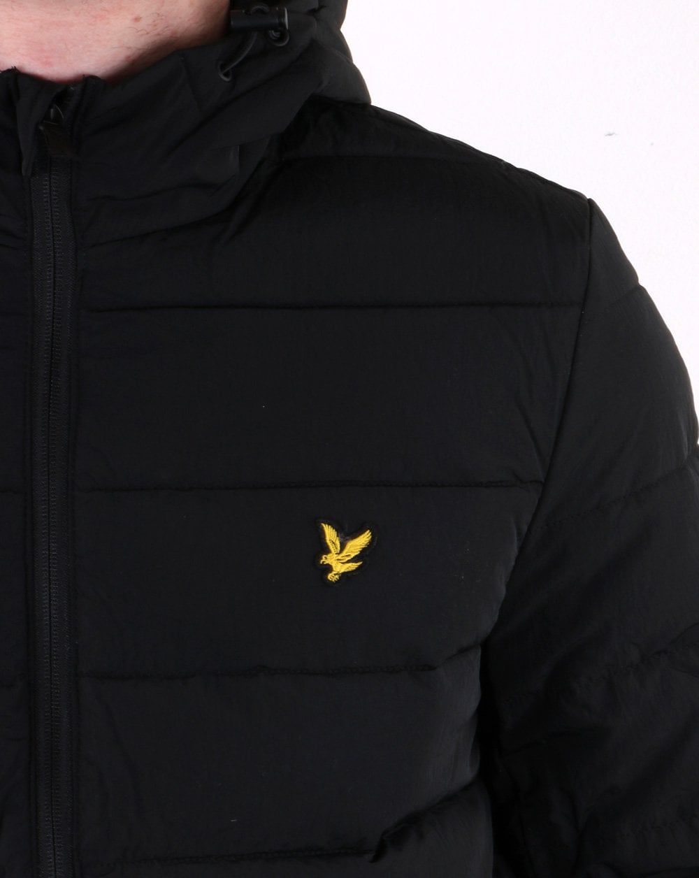 Lyle And Scott Lightweight Puffer Jacket Black