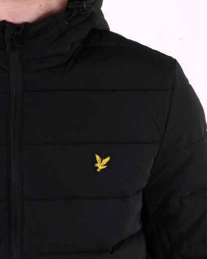 Lyle And Scott Lightweight Puffer Jacket Black