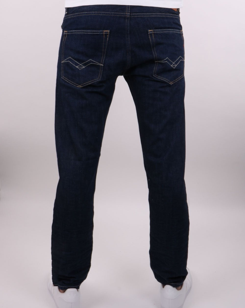 Replay Grover Aged Jeans Dark Blue