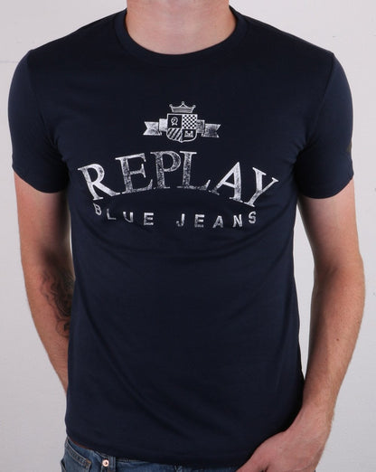 Replay T-shirt Blue