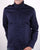 Ma.strum Funnel Neck Zip Shirt True Navy