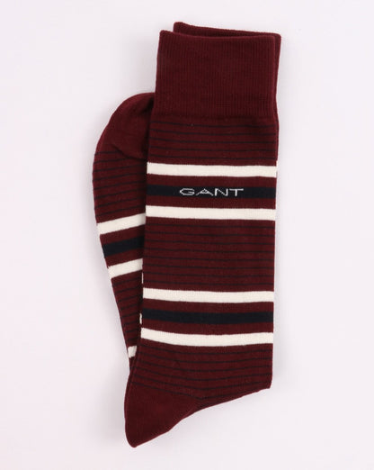 Gant Triple Pack Socks Port Red