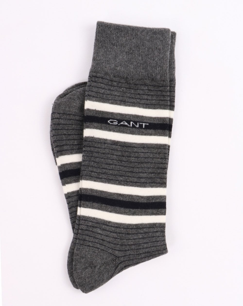 Gant Triple Pack Socks Charcoal Melange