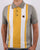 Trojan Multi-stripe Knit Polo Slate