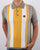 Trojan Multi-stripe Knit Polo Slate