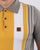 Trojan Multi-stripe Knit Polo Slate