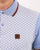 Trojan Diamond Panel Polo Shirt Sky