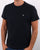 Weekend Offender Bunbury Check Detail T-shirt Navy