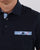 Barbour Tartan Pocket Polo Shirt Navy