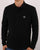 Ma.strum Long Sleeve Pique Polo Jet Black