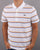 Lacoste Striped Polo Shirt White
