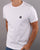 Weekend Offender Bunbury Check Detail T-shirt White