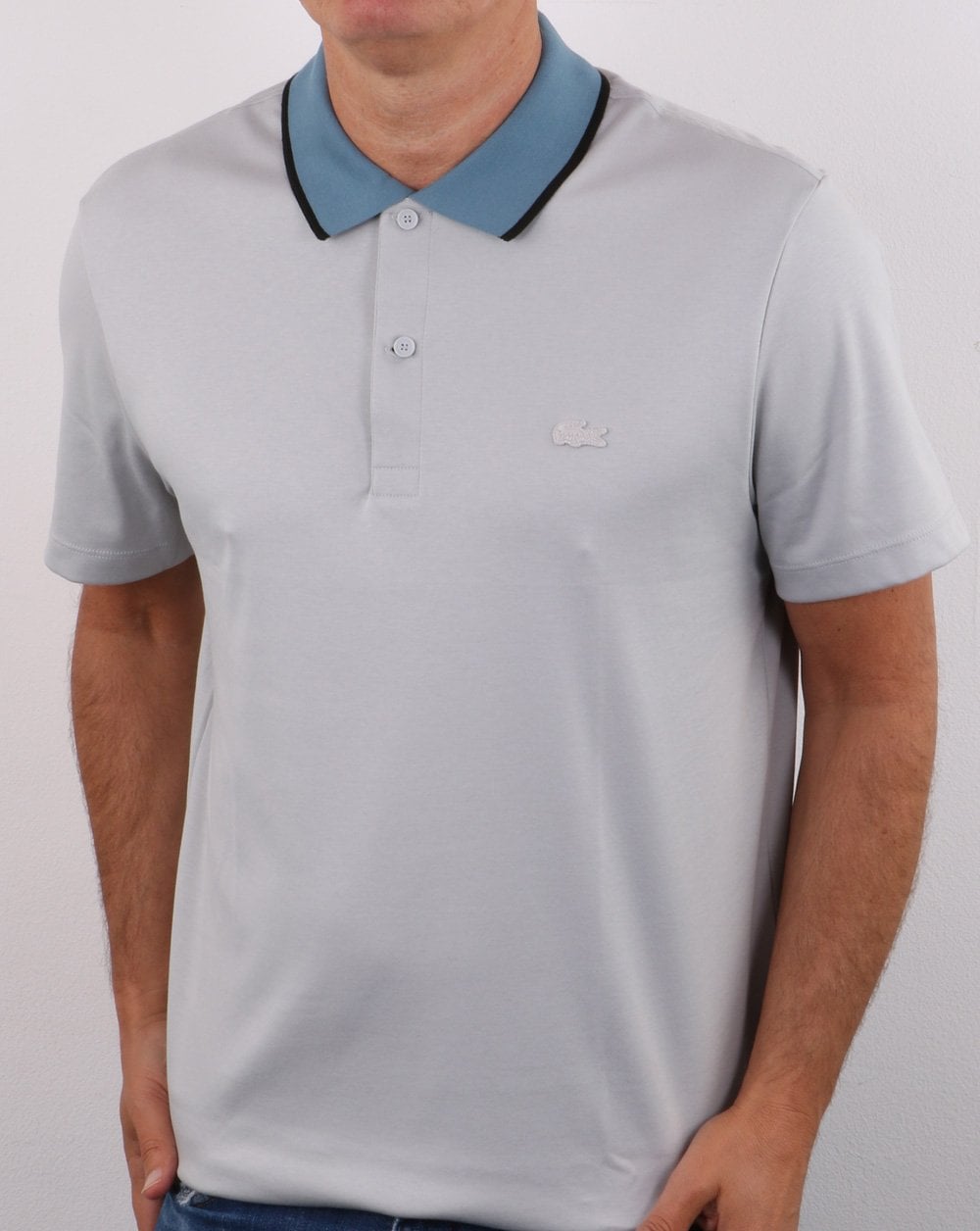 Lacoste Polo Shirt Grey