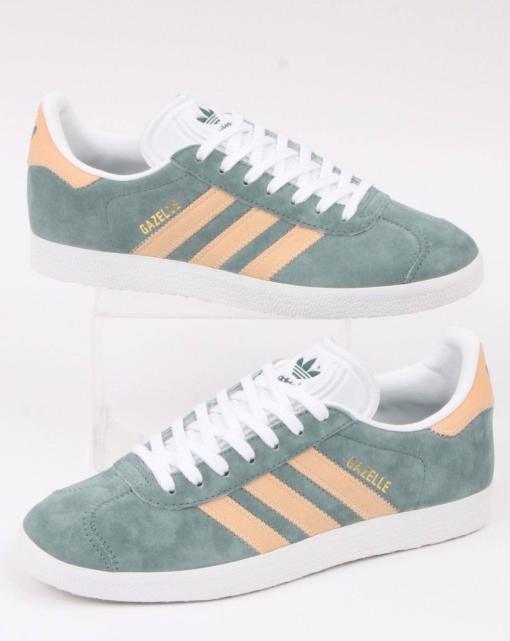 Adidas Gazelle Trainers Soft Green