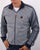 Trojan Houndstooth Track Top Navy