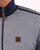 Trojan Houndstooth Track Top Navy