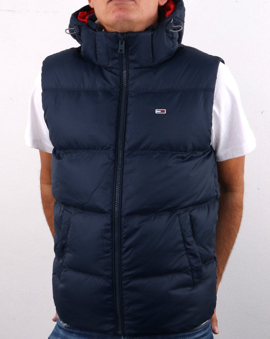 Tommy Jeans Tommy Hilfiger Padded Down Vest Navy