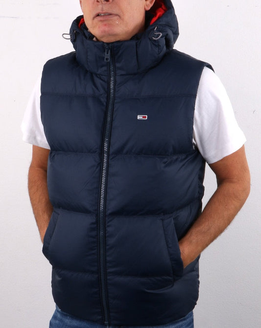 Tommy Jeans Tommy Hilfiger Padded Down Vest Navy