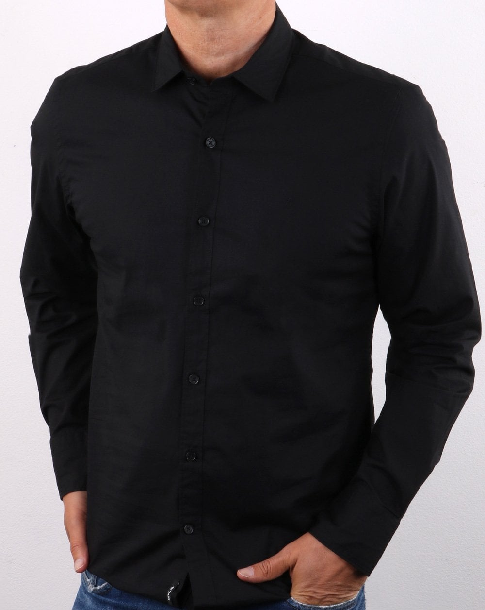 Replay Shirt Black