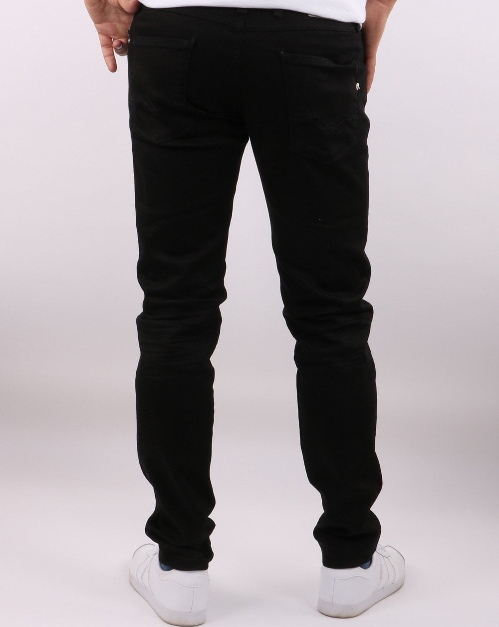 Replay Anbass Slim Fit Jeans Black