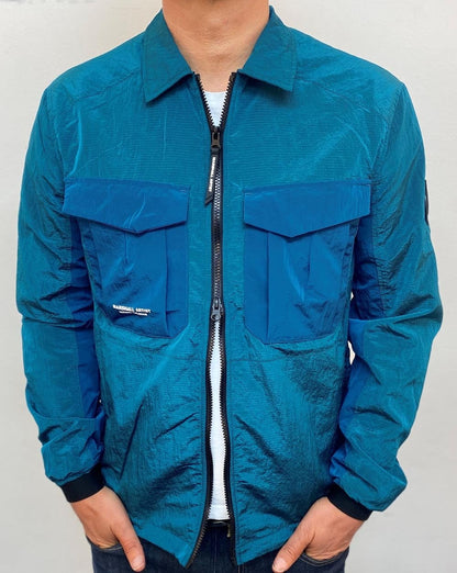Marshall Artist Acier Overshirt Teal