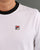 Fila Vintage Long Sleeve Ringer T Shirt White/black