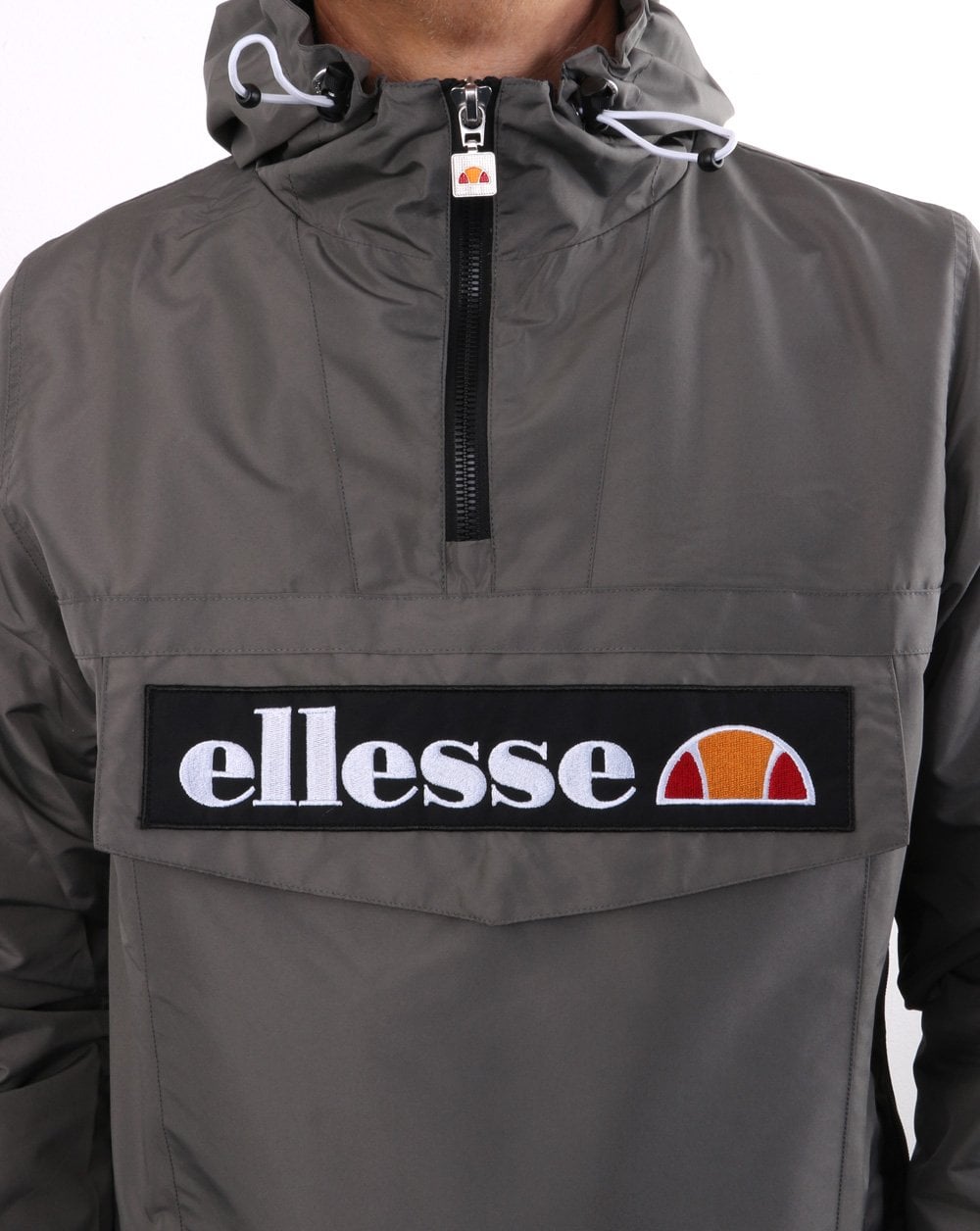 Ellesse Quarter Zip Jacket Dark Grey