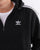 Adidas Originals 3 Stripes Half Zip Hoody Black