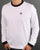 Fila Vintage Long Sleeve Ringer T Shirt White/black