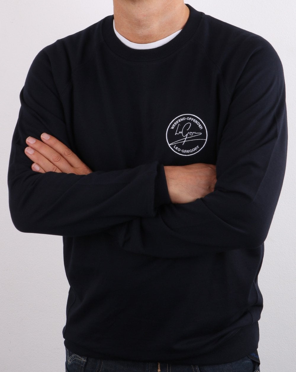 Weekend Offender Leo Gregory Sweat Navy