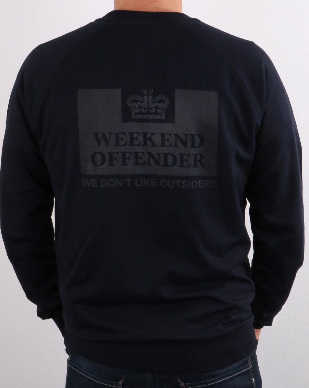 Weekend Offender Leo Gregory Sweat Navy