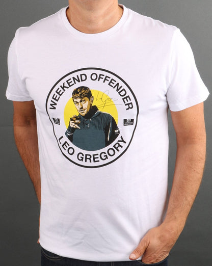 Weekend Offender Leo Gregory Tee White